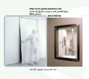 قرار گیری درب ورودی خروجی